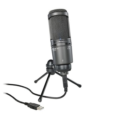 Mikrofon audio-technica AT2020USB+ do nagrywania i