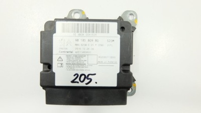 Citroen ds7 модуль подушек 9818580980 фото №1