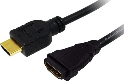 Kabel LogiLink HDMI HDMI 1m czarny (CH0059)