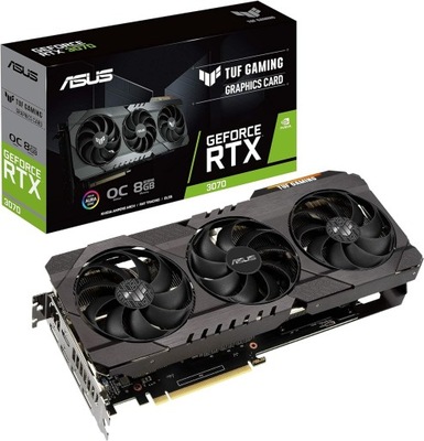 ASUS TUF NVIDIA GeForce RTX 3070 OC -PCIe 4.0 8GB