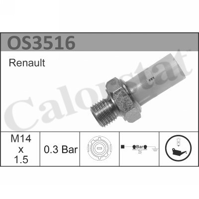 VERNET - CALORSTAT OS3516 CONMUTADOR CIZNIENIOWY OLE  