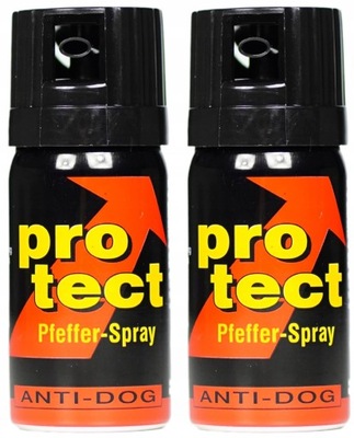 2 x GAZ PIEPRZOWY NA PSY 40ml KKS ProTect Anti-Dog