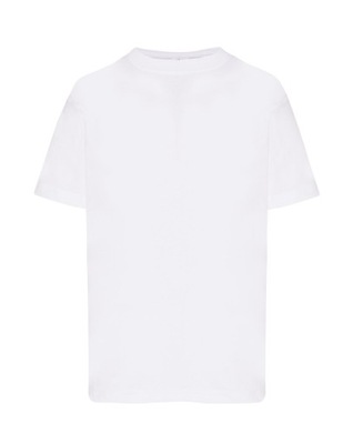 T-shirt dziecięcy 100% bawełna biały roz. 5/6