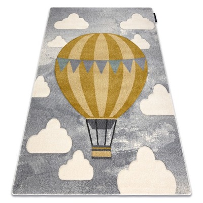 DZIECIĘCY DYWAN PETIT 160x220 BALON szary #GR4243