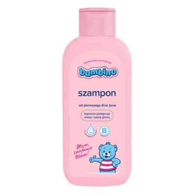 Bambino Szampon do Mycia Włosów od Pierwszego Dnia Życia 400ml