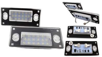 Led освітлення підсвітка номерного знака audi a3 8l lift 2001-2003 фото №1