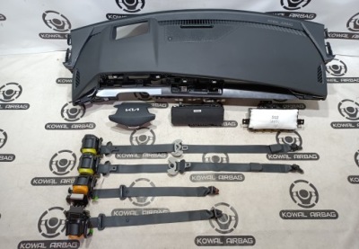 Kia niro 2 ii панель приладів консоль подушка безпеки подушки безпеки ремені оригінал фото №1