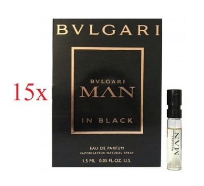 Bulgari MAN IN BLACK edp 15 x 1,5ml bvlgari