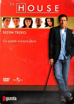 DR HOUSE - SEZON TRZECI - DVD