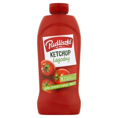 Ketchup łagodny Pudliszki 990g