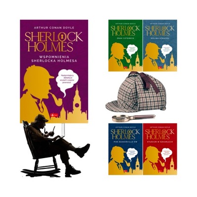 Sherlock Holmes 5w1 bestseller OKAZJA