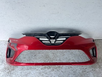 Бампер перед передній renault clio 5 v 19- + решітка радіатора фото №1