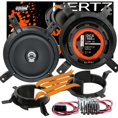 HERTZ DCX165 ALTAVOCES VOLVO S60 S70 V70 XC70 PARTE DELANTERA  