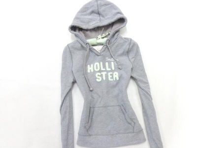 40 HOLLISTER SZARA BLUZA KANGUREK T2462