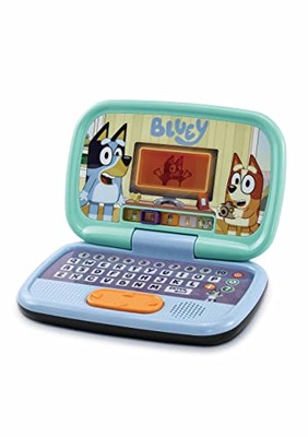 VTech Bluey Game Time Laptop, Interactive Learning Laptop with Pre-School C