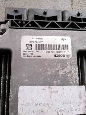 Renault grand scenic iii 2.0 dci бортовий комп'ютер двигуна фото №1