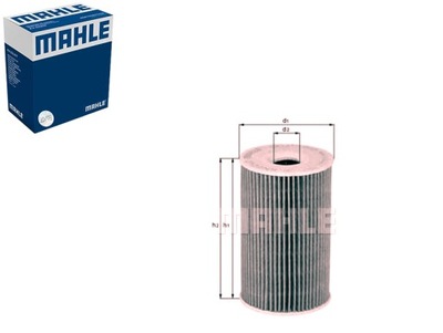 MAHLE ФІЛЬТР МАСЛА 99610702054 99610702055 99610722