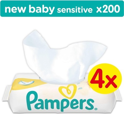 Pampers Chusteczki Sensitive 200s