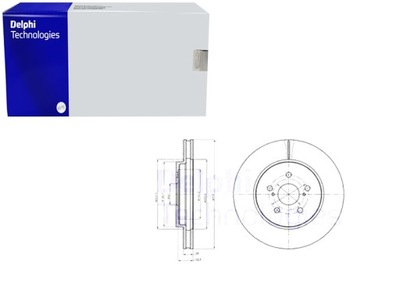 DISCOS DE FRENADO 2 PIEZAS PARTE DELANTERA LEXUS RX TOYOTA HARRIER HIGHLANDER  