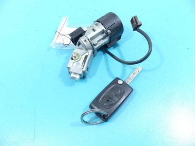 Замок зажигания ключ вкладка citroen c3 ii 09-16 фото №1