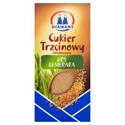 Dry Demerara Cukier trzcinowy nierafinowany 500 g