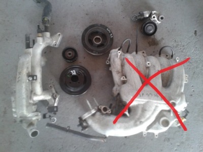 Hyundai santa fe ii 2006-09 3.3 шкив натяжитель насос wody фото №1