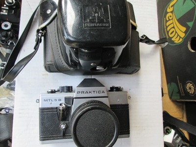 Aparat Pentacon PRAKTICA MTL5B - KOMPLET JAK NOWY