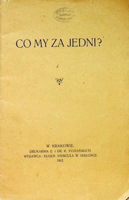 Co my za jedni 1912 r.