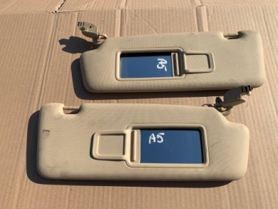 Защита солнцезащитная козырёк левая audi a5 8t кремовый ładna оригинал фото №1