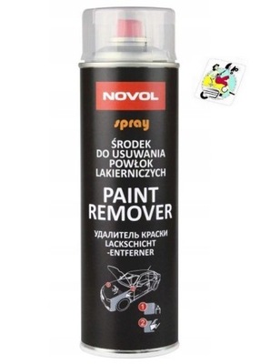 NOVOL PAINT REMOVER USUWANIE POWŁOK LAKIERNICZYCH