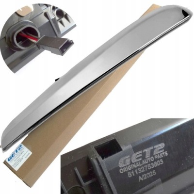 Накладка накладка подсветка номерного знака с с микровыключателем крышки задний mini r55 r56 фото №1