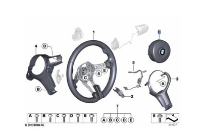 BMW ПОДУШКА ВОЗДУШНОЕ AIRBAG SRS НОВЫЙ 32308092206