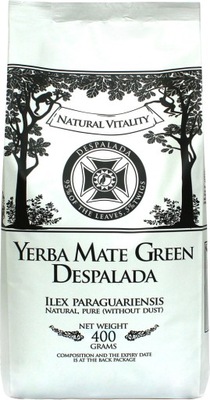 Yerba mate green DESPALADA 400 g Organic Mate Gree