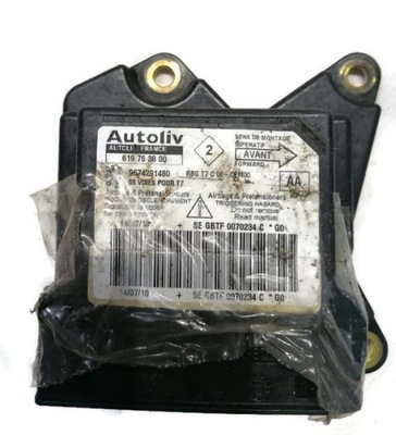 Peugeot 308 модуль датчик подушка безпеки 9674291480 фото №1