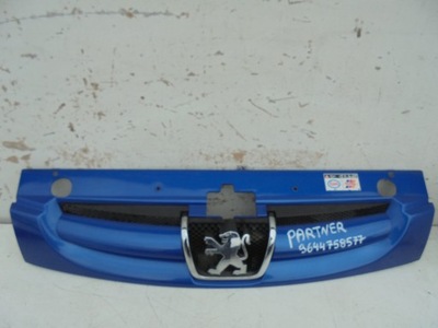 Решётка радиатора решётка радиатора peugeot partner 9644758577 фото №1