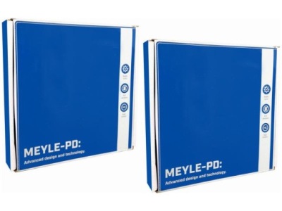 Тормозные диски задняя meyle 16-15 523 0020/pd фото №1