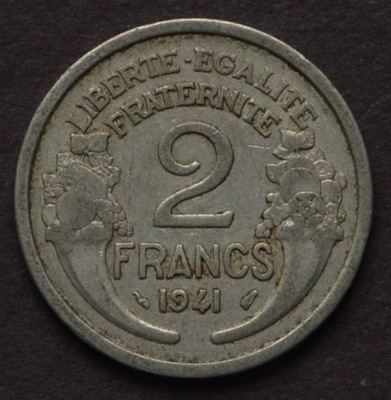 Francja - 2 franki 1941