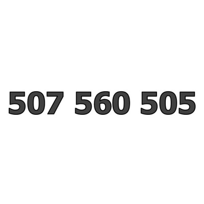 507 560 505 Starter Orange ZŁOTY ŁATWY NUMER