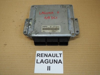 Бортовой компьютер блок управления двигателя renault laguna ii dci фото №1
