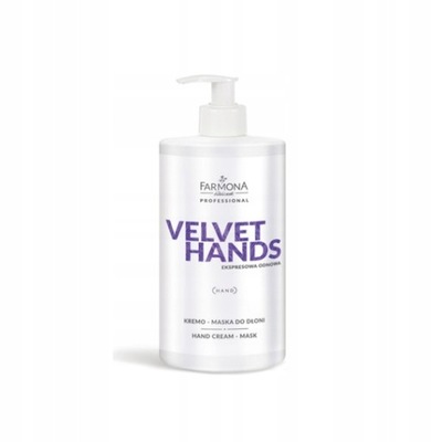 FARMONA Velvet Hands kremo-maska do dłoni 500ml