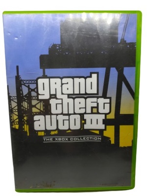 GTA Grand Theft Auto III 3 XBOX Collection