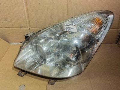 Фара лампа перед левая corolla verso ii 07-09 фото №1