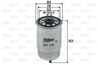 VALEO FILTRO COMBUSTIBLES DIESEL PUSZKOWY HYUNDAI I30 I 07-/I30 II 11-/I40 11-  