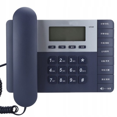 Domowy telefon stacjonarny Telefon przewodowy