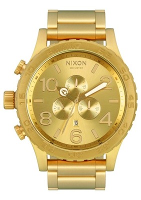 Nixon A083502-00 Zegarek, 51mm, Złoty