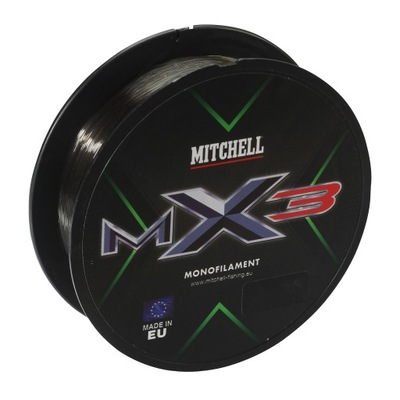 Żyłka Mitchell MX3 Mono 0,35mm/300m Low-Vis Green