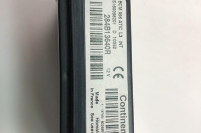 Модуль комфорта renault grand scénic iii jz0/1_ 284b13640r 2012 фото №1