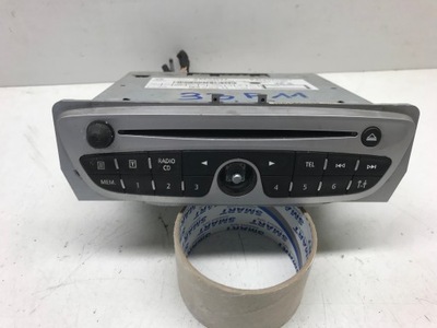 Радіо cd заводський blaupunkt renault megane iii scenic iii 281159243r kod фото №1