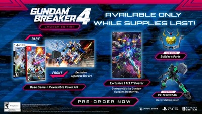Gundam Breaker 4 Wersja premierowa (PS5)
