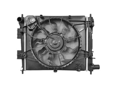 Комплект радіатор вентилятор hyundai i10 mt 13 14- фото №1